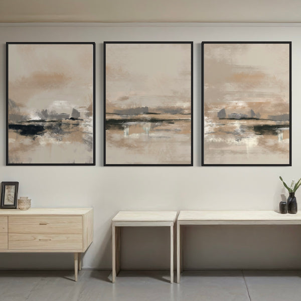 Abstract Canvas Art Rome -  Modern Living Room Wall Art
