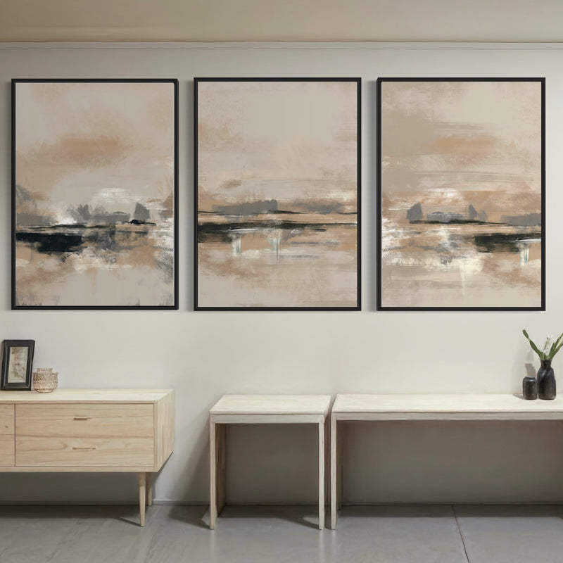 Abstract Canvas Art Rome -  Modern Living Room Wall Art