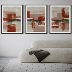 Minimalist Abstract Art Print Tribeca - Modern Art Print