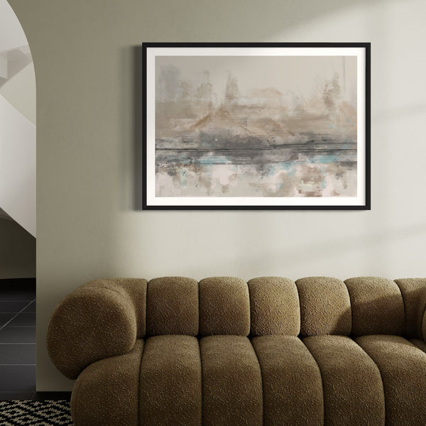 Abstract Art Print The Summit - Modern Living Room Art