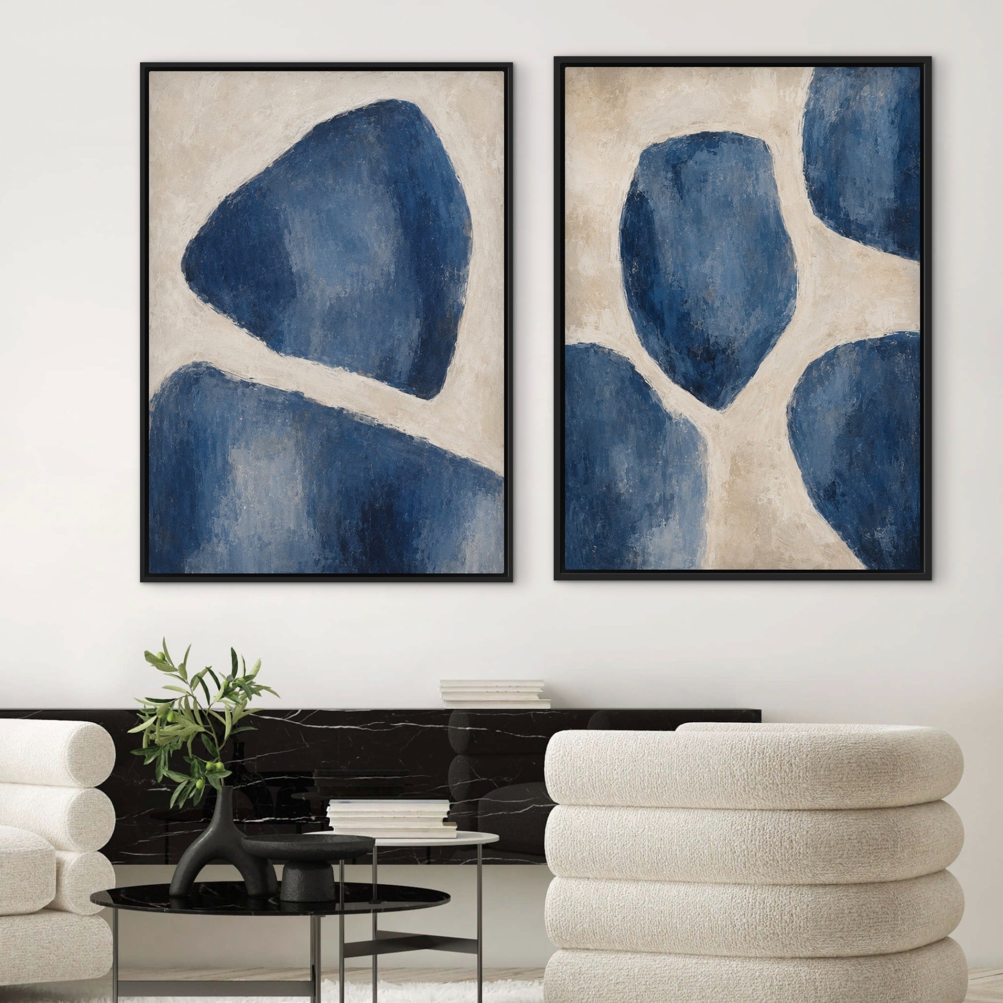 Bleu Forms - Set of 2