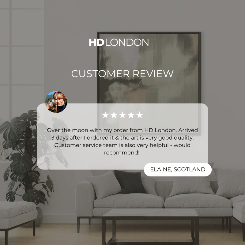 Client Review For Modern Textured Abstract Wall Art Styled With A Light Grey Sectional Sofa, Black Accent Pillows, And A Sleek Glass Coffee Table. Perfect For A Contemporary Living Room.