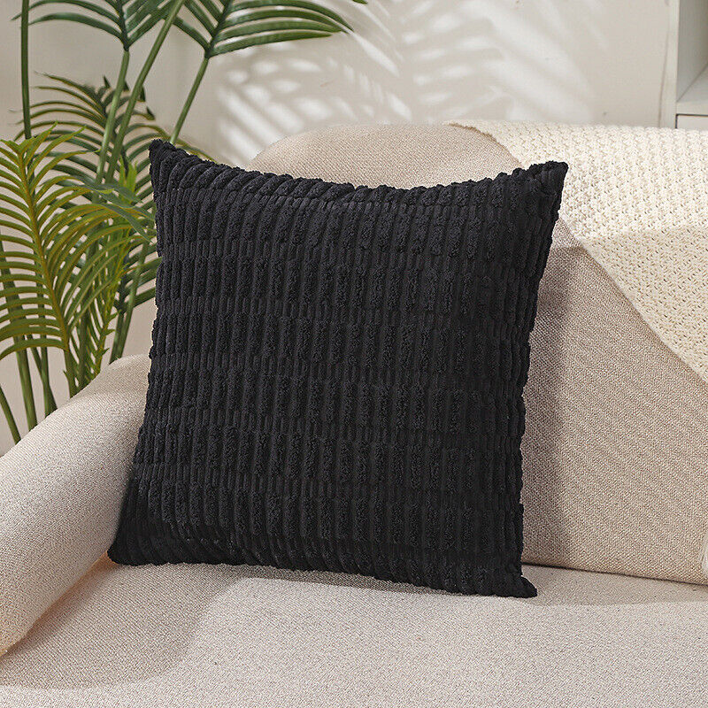 Ribbed Velvet Cushion