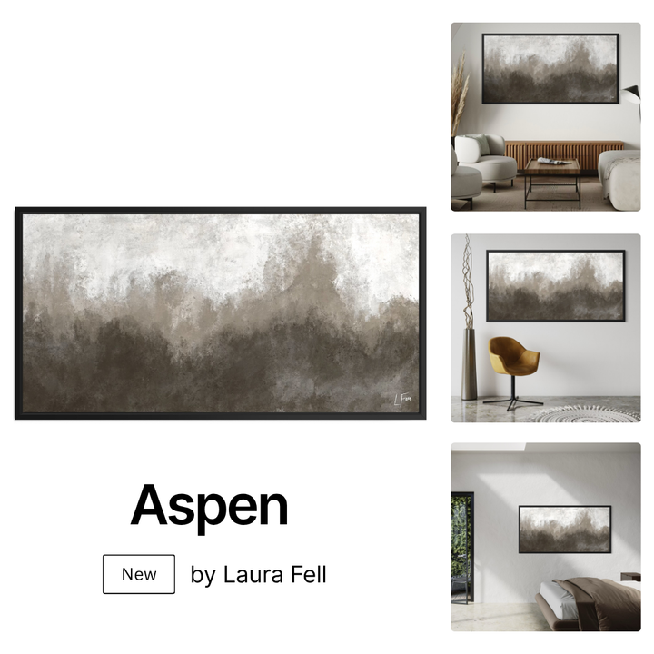 Framed Canvas - Aspen