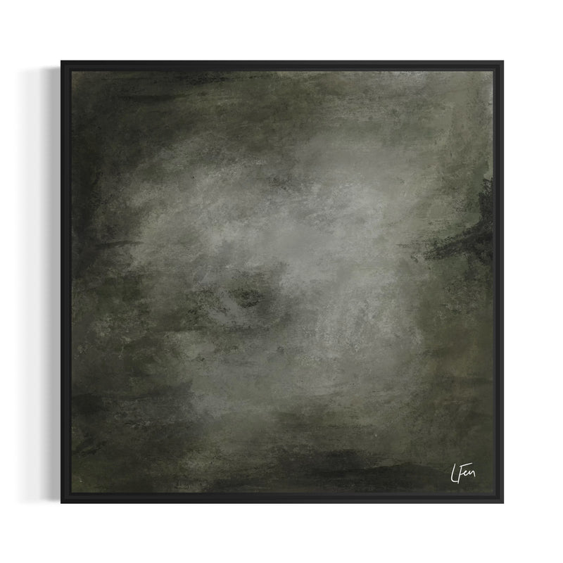 Framed Canvas - Verdant Haze