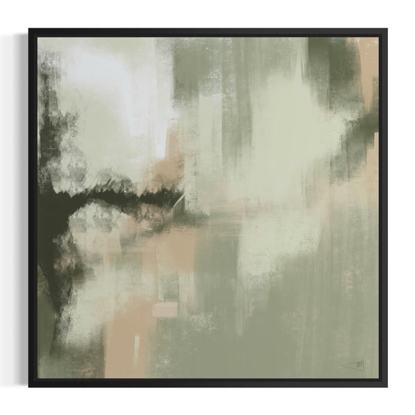 Modern Textured Abstract Wall Art With White Wall Background