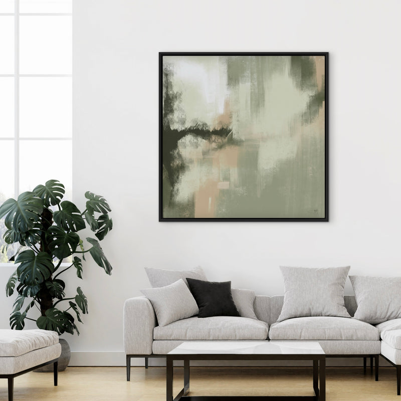 Modern Textured Abstract Wall Art Styled With A Light Grey Sectional Sofa, Black Accent Pillows, And A Sleek Glass Coffee Table. Perfect For A Contemporary Living Room.