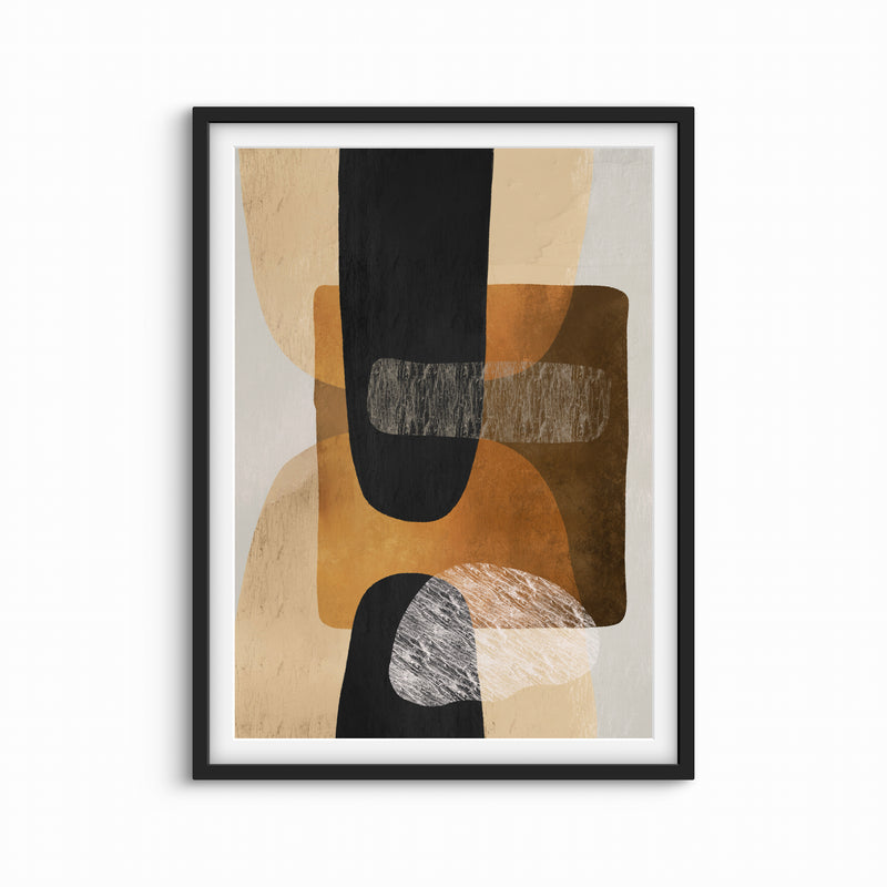 Minimalist Abstract Art Noble  Silhouette - Modern Interior Design Art