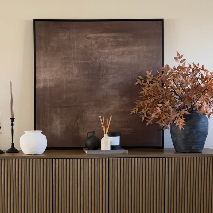 Framed Canvas - Fading Ember