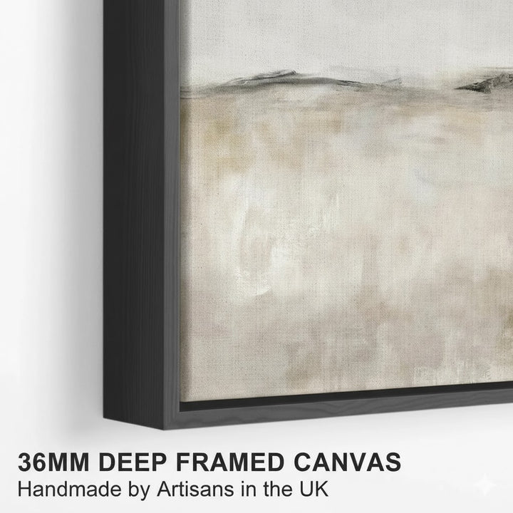 Abstract Canvas Set of 2 - Whisper Grey